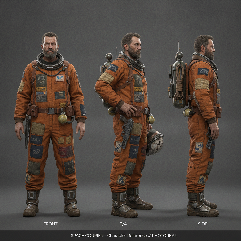 Character sheet — rendered on Reelynth